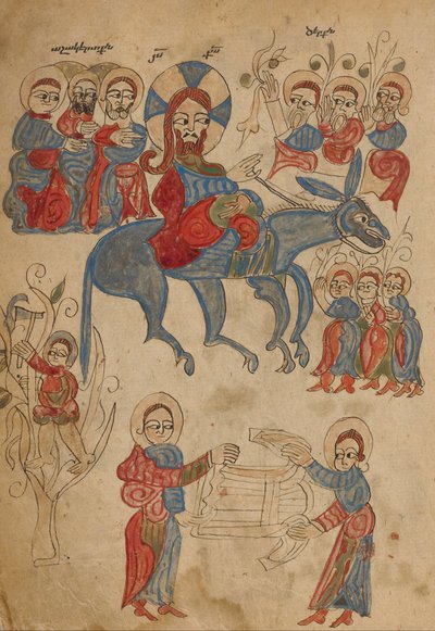 The Entry into Jerusalem by Unbekannt Unbekannt